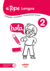 CUADERNO LENGUA 2º de Primaria 25 A TOPE | EDEBE, OBRA COLECTIVA | 9788468376202 (Edebe)